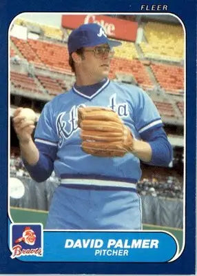 David Palmer - 1986 Fleer Update - #U-87 - Baseball - Baseball Card Single