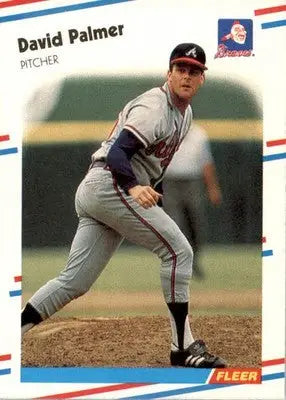 David Palmer - 1988 Fleer - #546 - Baseball - Baseball Card Single