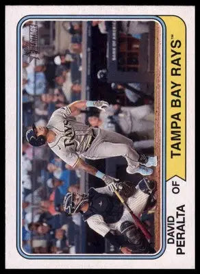 David Peralta 2023 Topps Heritage #297 Tampa Bay Rays - Baseball Card Single
