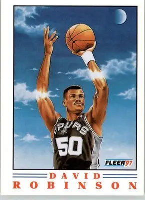 David Robinson - 1991-92 Fleer - #1 - Pro-Visions Basketball - Basketball Card Single