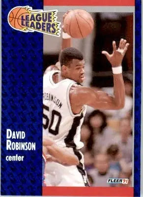 David Robinson - 1991-92 Fleer - #225 - Basketball - Basketball Card Single