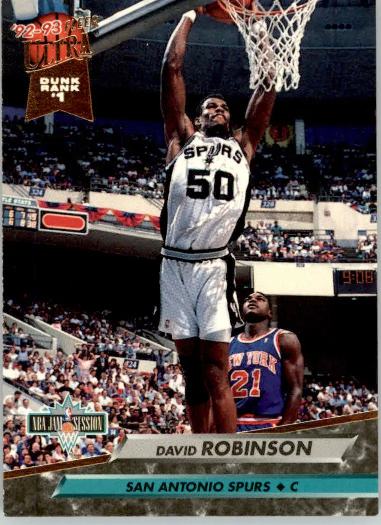 David Robinson - 1992-93 Ultra - #201 - Basketball - Basketball Card Single