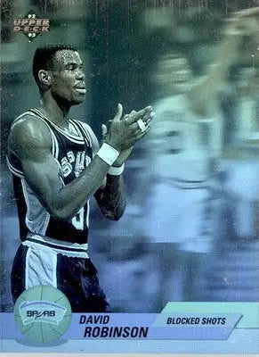 David Robinson - 1992-93 Upper Deck - #AW6 - Award Winner Holograms Basketball - Basketball Card Single