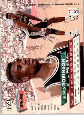 David Robinson - 1993-94 Ultra - #174 - Basketball - Basketball Card Single