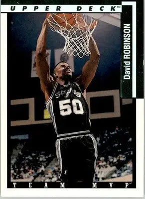 David Robinson - 1993-94 Upper Deck - #TM24 - Team MVP Basketball - Basketball Card Single