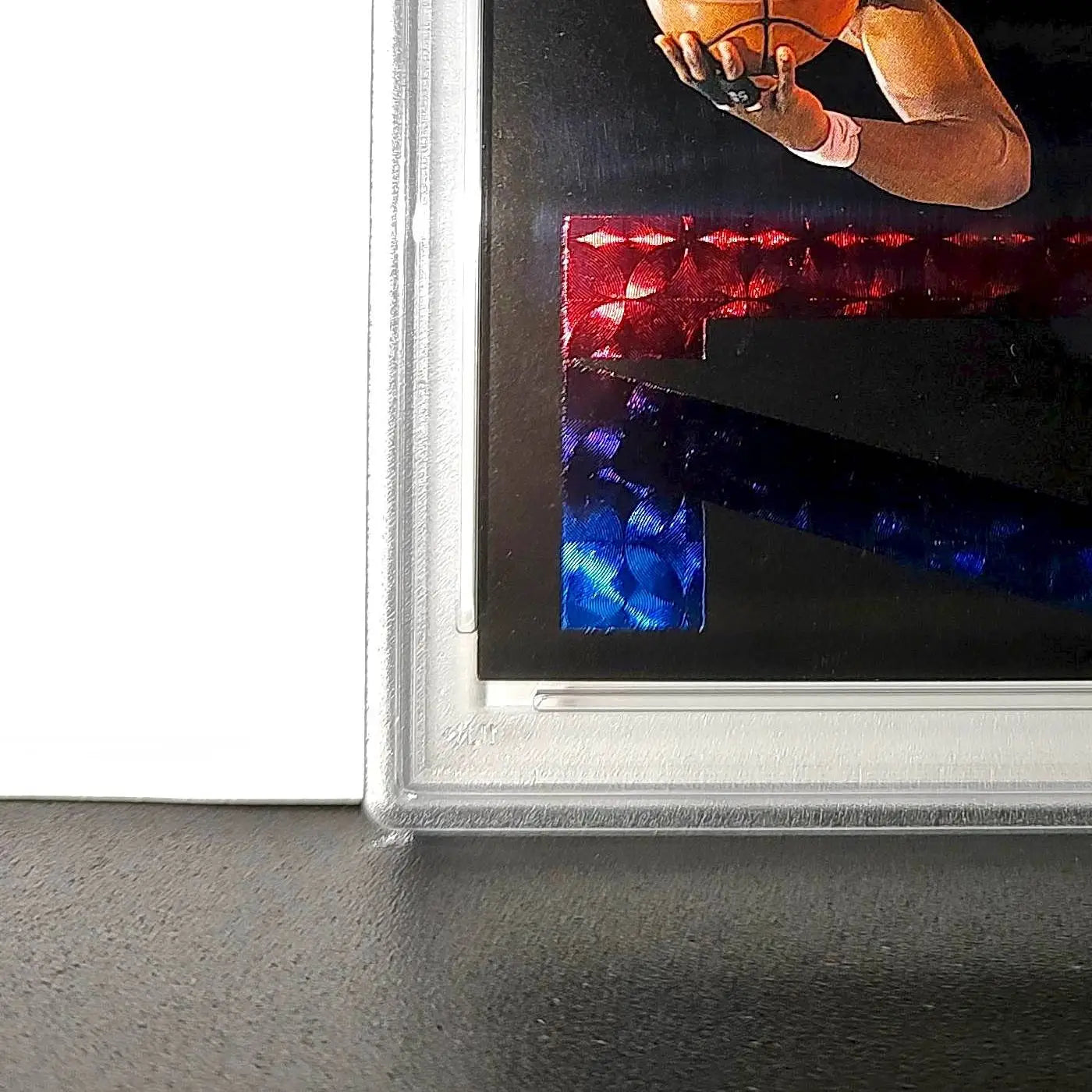 David Robinson 1994 NBA Hoops Big Numbers #BN1 Rainbow PSA 9 Mint