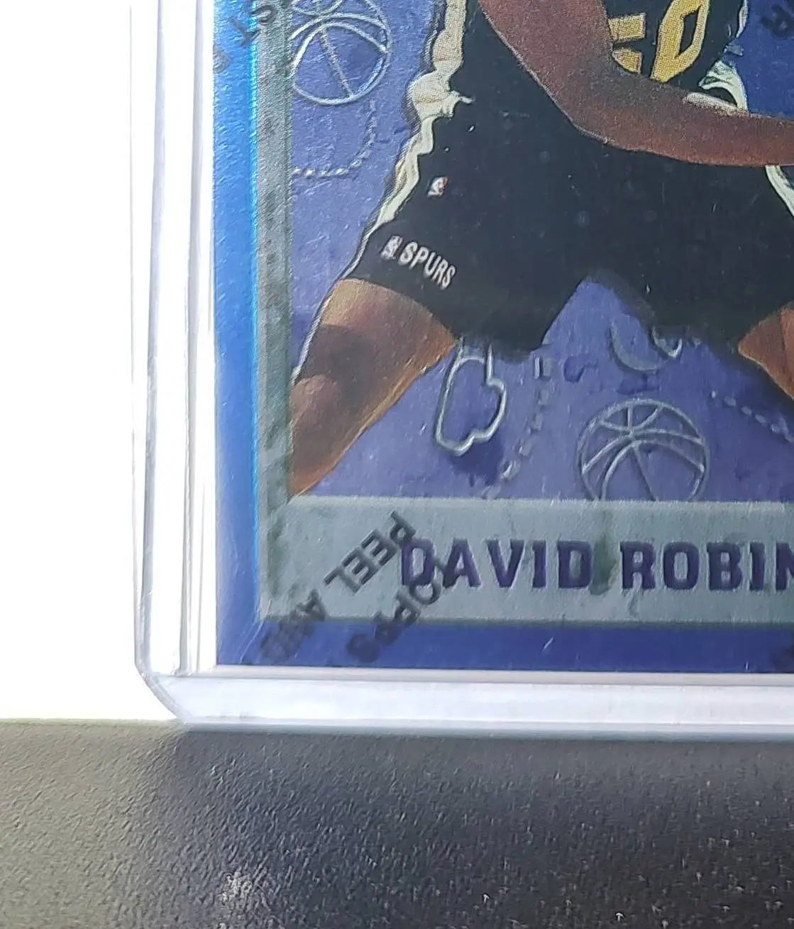 David Robinson 1995-96 Topps Finest NBA #245 Card Spurs