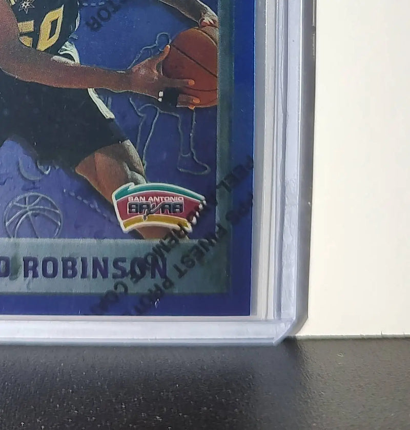 David Robinson 1995-96 Topps Finest NBA #245 Card Spurs