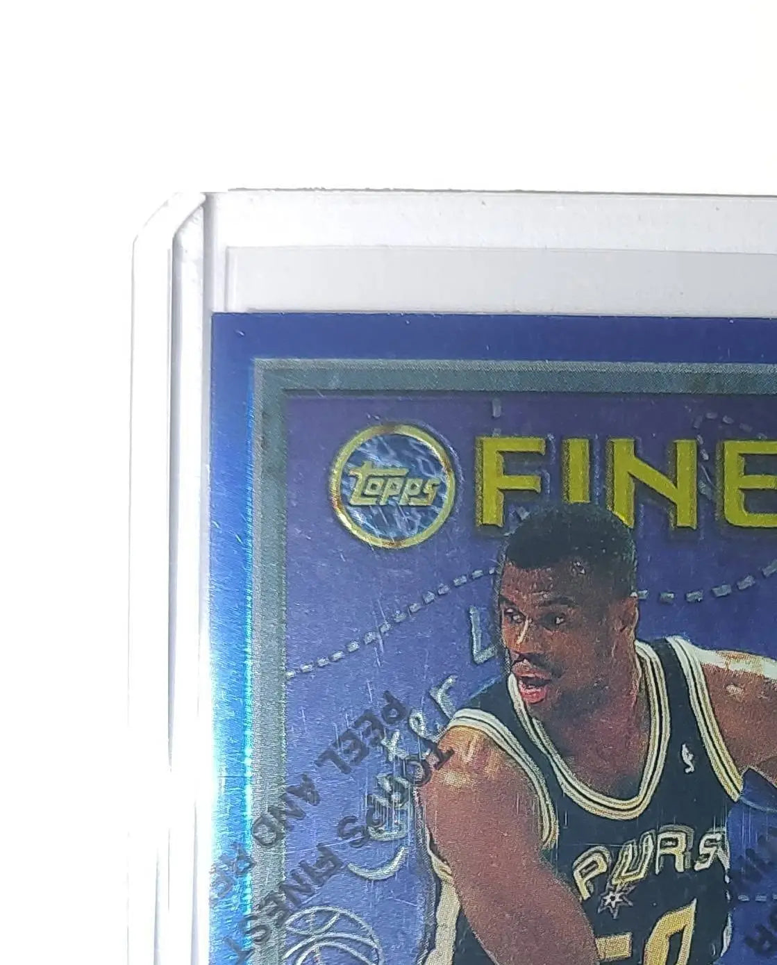 David Robinson 1995-96 Topps Finest NBA #245 Card Spurs