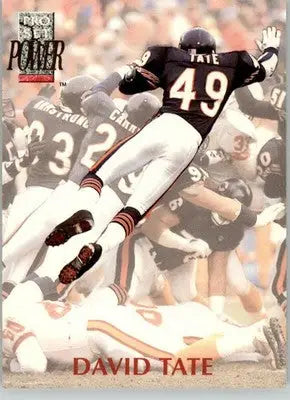 David Tate - 1992 Pro Set Power - #149 - Football - Football Card Single