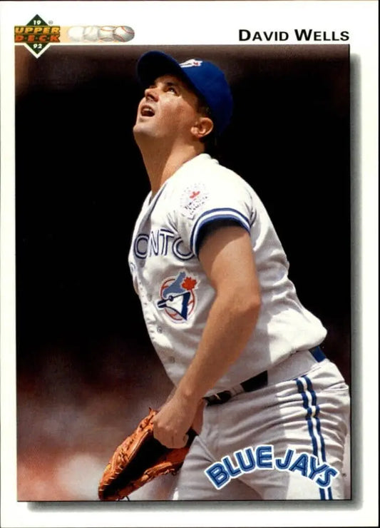 David Wells 1992 Upper Deck MLB #116 Baseball Card Toronto Blue Jays - Baseball Card Single