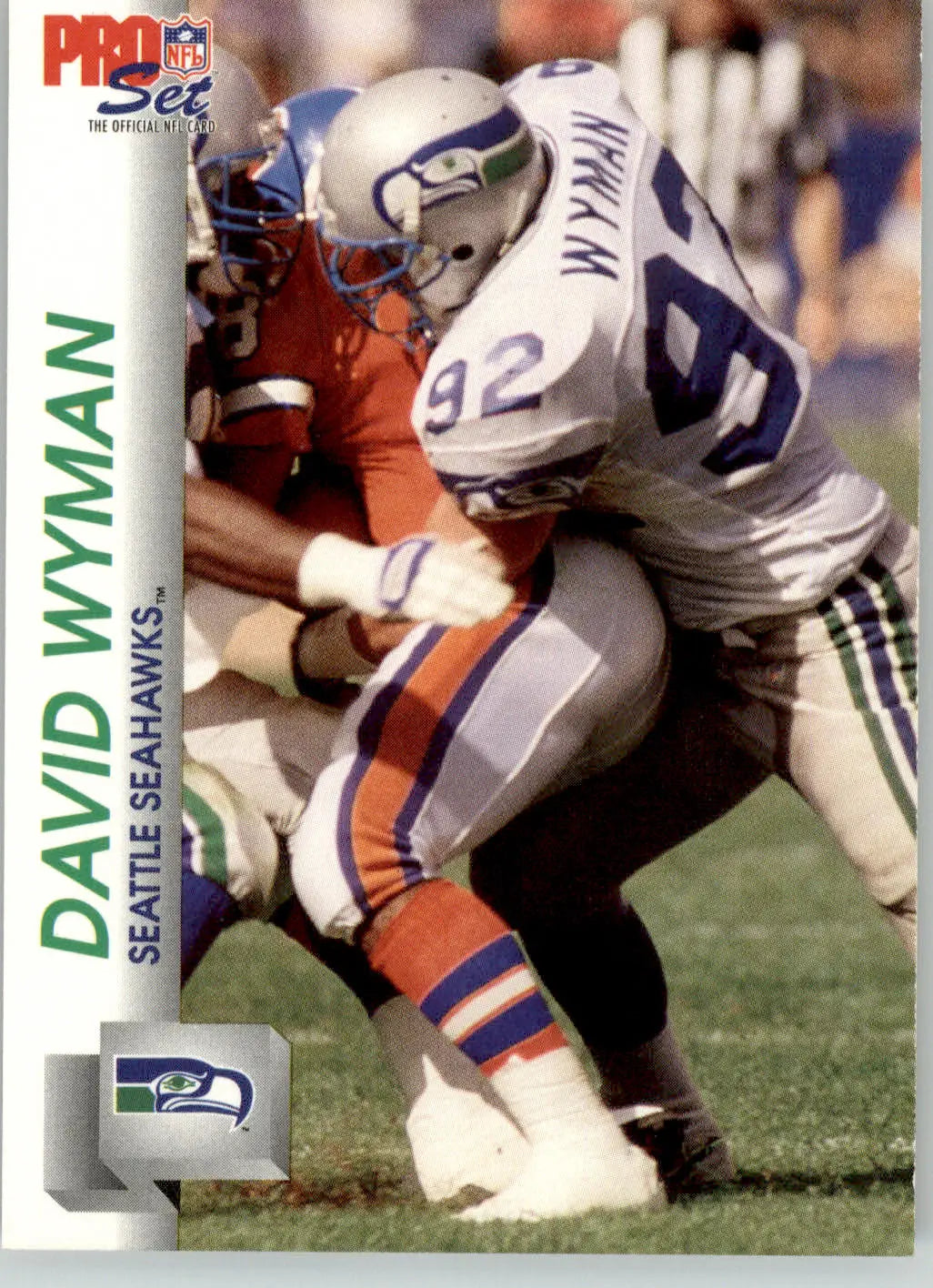 David Wyman - 1992 Pro Set - #661 - Football - Football Card Single
