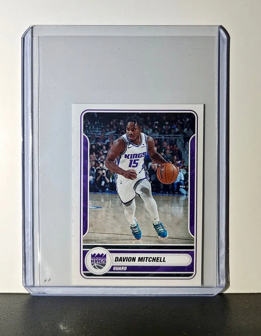 Davion Mitchell 2023-24 Panini NBA #462 Sticker Sacramento Kings - Basketball Card Single