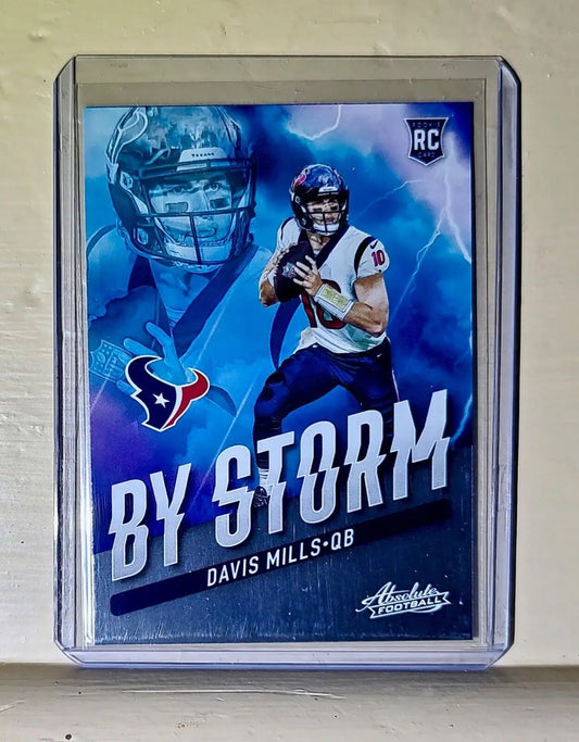 Davis Mills 2021 Panini NFL Absolute By Storm #BST-19 Rookie Card Texans - Football Card Single