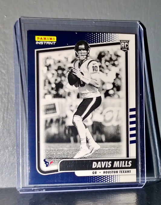 Davis Mills 2021 Panini NFL Black and White Rookies #22 Card 1/2728 - Football Card Single
