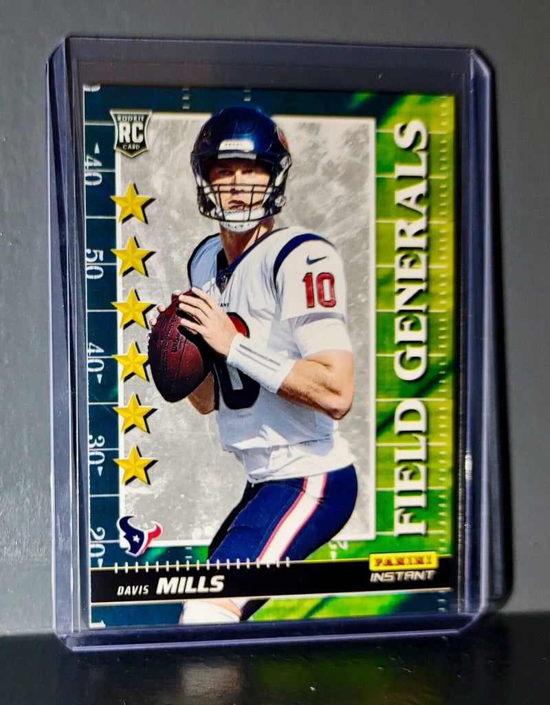 Davis Mills 2021 Panini NFL Instant Field Generals #13 Rookie Card 1 of 2088 - Football Card Single
