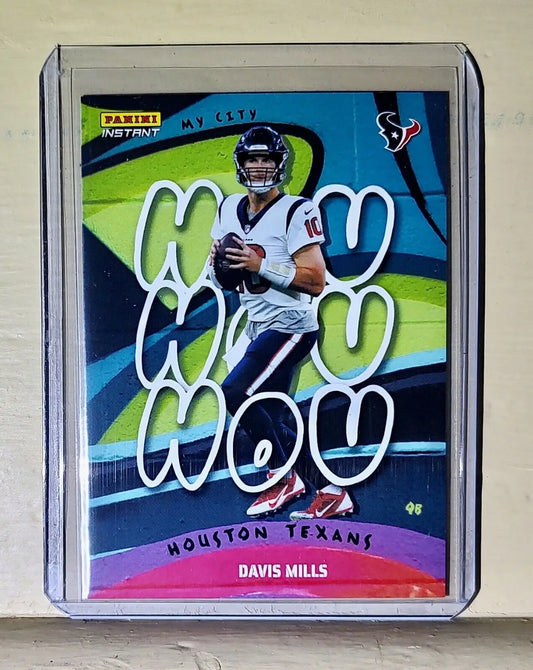 Davis Mills 2022 Panini NFL MyCity #13 Football Card 1/1860 - Football Card Single