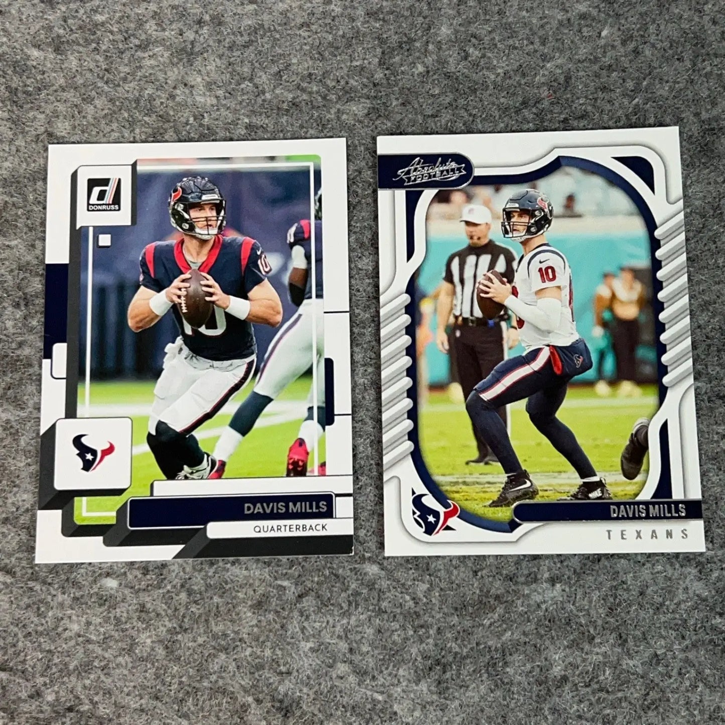 Davis Mills Houston Texans Football Card 2022 NFL Sports Panini You Pick Choose - Football Card Single