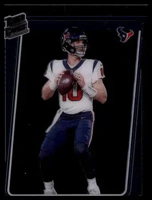 Davis Mills Rookie 2021 Clearly Donruss #58 Houston Texans - Football Card Single