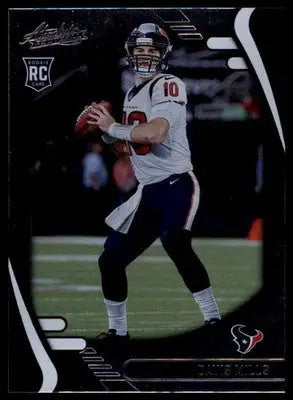 Davis Mills Rookie 2021 Panini Absolute Retail #123 Houston Texans - Football Card Single