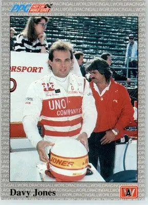 Davy Jones - 1991 All World - #59 - Racing - Racing Card Single