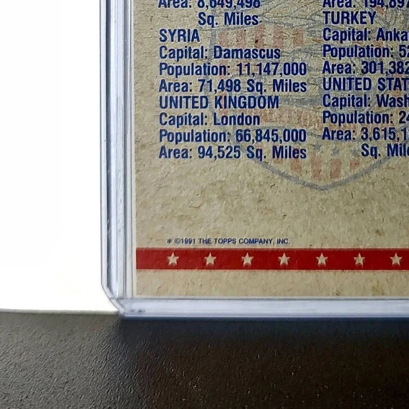 Dawn in the Desert 1991 Topps Desert Storm #83 Card