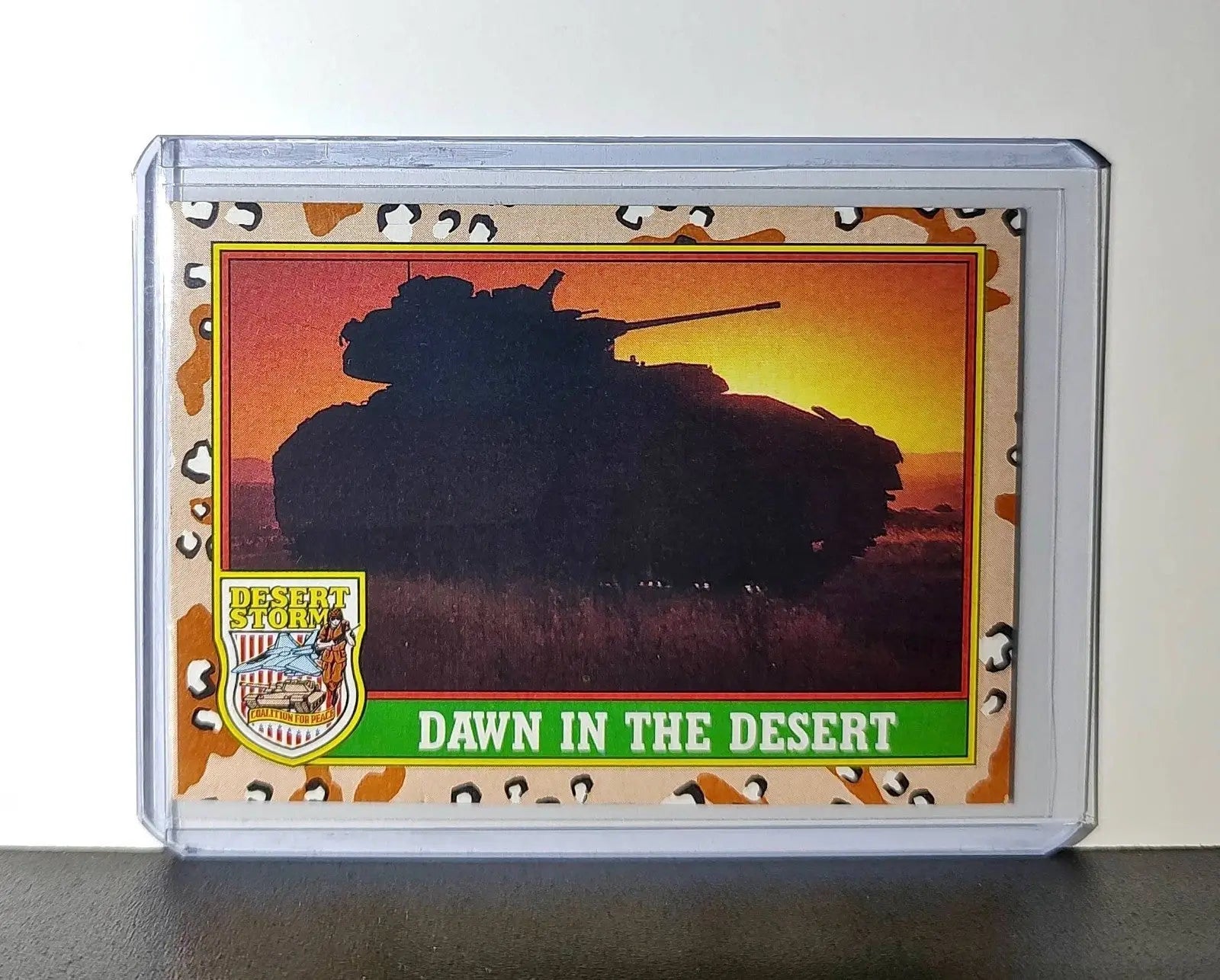 Dawn in the Desert 1991 Topps Desert Storm #83 Card - Non-Sports Card Single