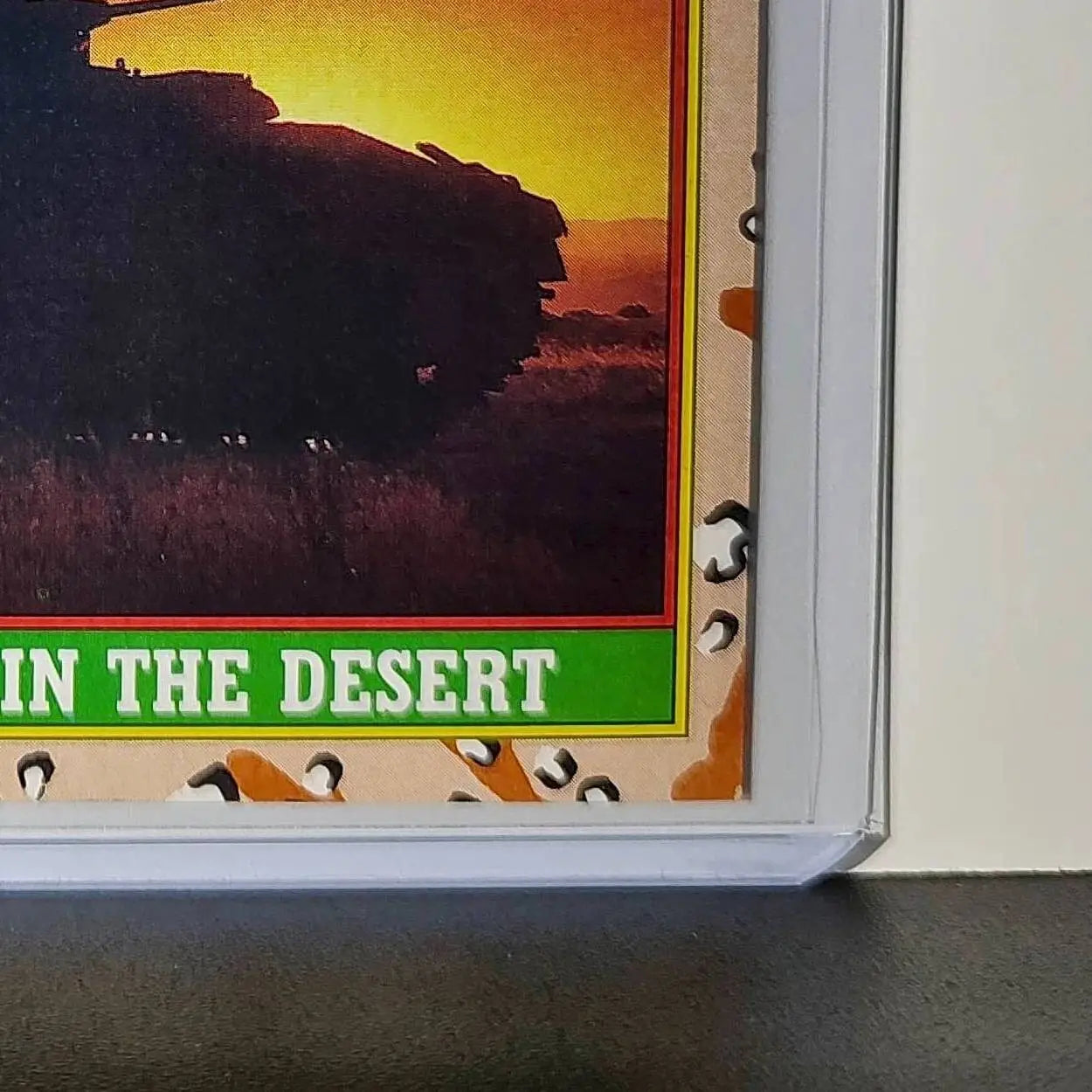 Dawn in the Desert 1991 Topps Desert Storm #83 Card - Non-Sports Card Single