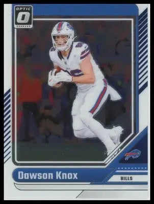 Dawson Knox 2024 Donruss Optic #24 Buffalo Bills
