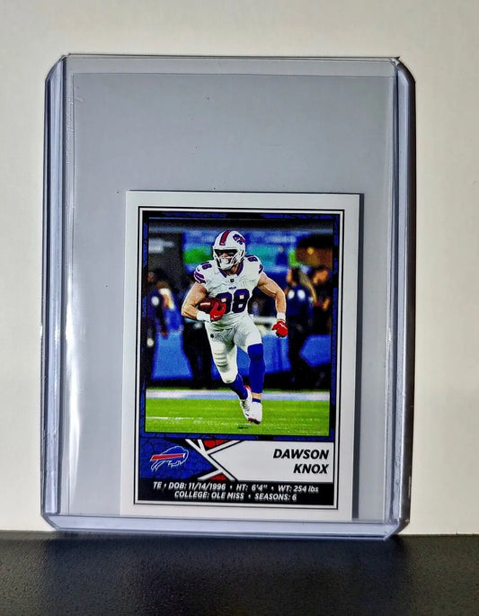 Dawson Knox 2024 Panini NFL Sticker #46 Buffalo Bills - Football Card Single