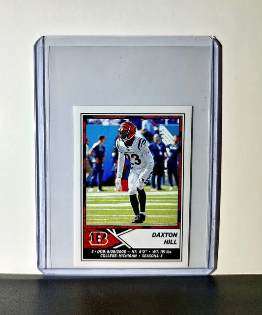 Daxton Hill 2024 Panini NFL Sticker #134 Cincinnati Bengals - Football Card Single