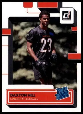 Daxton Hill Rookie 2022 Donruss #362 Cincinnati Bengals - Football Card Single