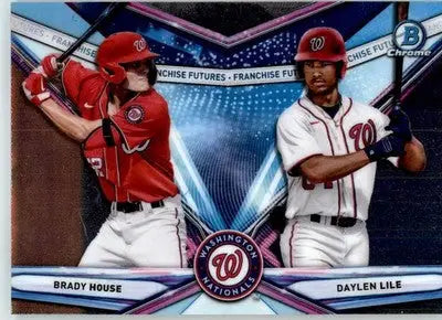 Daylen Lile / Brady House - 2021 Bowman Draft - #FF-9 - Franchise Futures - Baseball Card Single