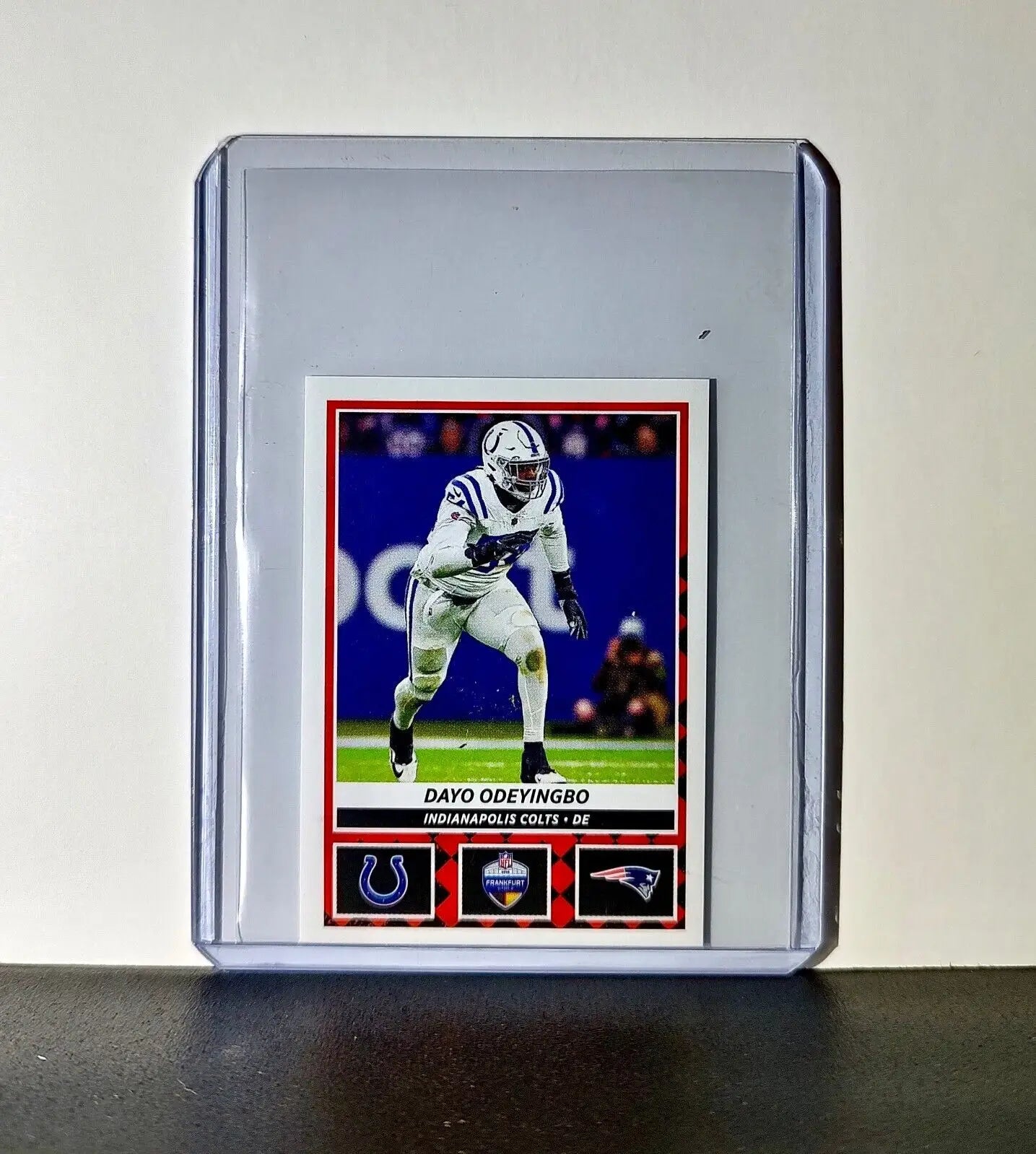 Dayo Odeyingbo 2024 Panini NFL Sticker #18 Frankfurt Games Indianapolis Colts - Football Card Single