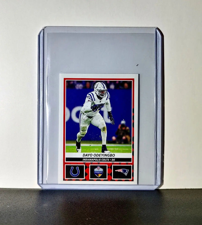 Dayo Odeyingbo 2024 Panini NFL Sticker #18 Frankfurt Games Indianapolis Colts - Football Card Single