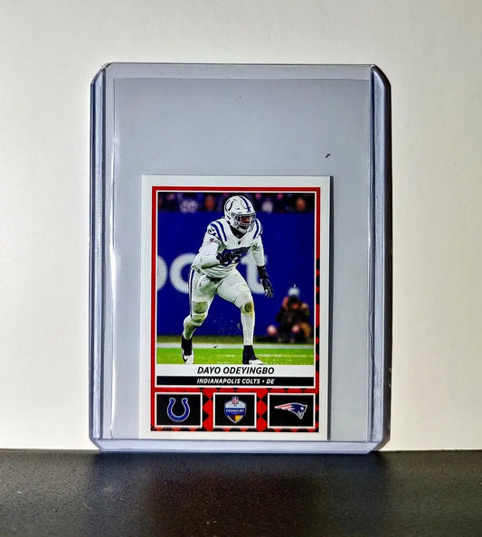 Dayo Odeyingbo 2024 Panini NFL Sticker #18 Frankfurt Games Indianapolis Colts - Football Card Single