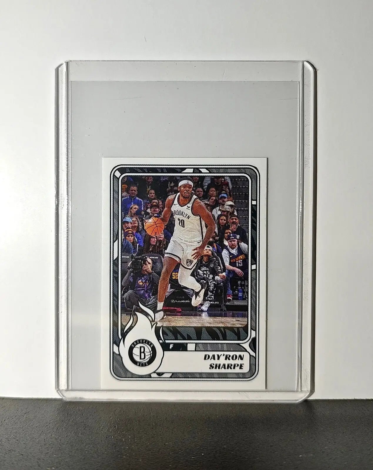 Day’Ron Sharpe 2024-25 Panini NBA #135 Sticker Card Brooklyn Nets