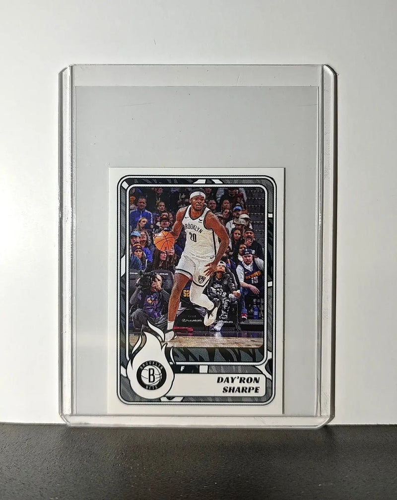 Day’Ron Sharpe 2024-25 Panini NBA #135 Sticker Card Brooklyn Nets