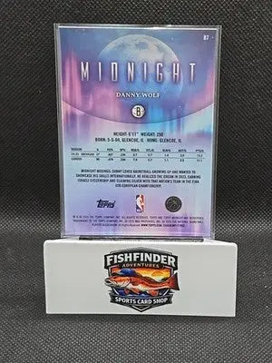 2025-26 Topps Midnight Danny Wolf RC Zodiac Rookie #87 Nets - Basketball Card Single