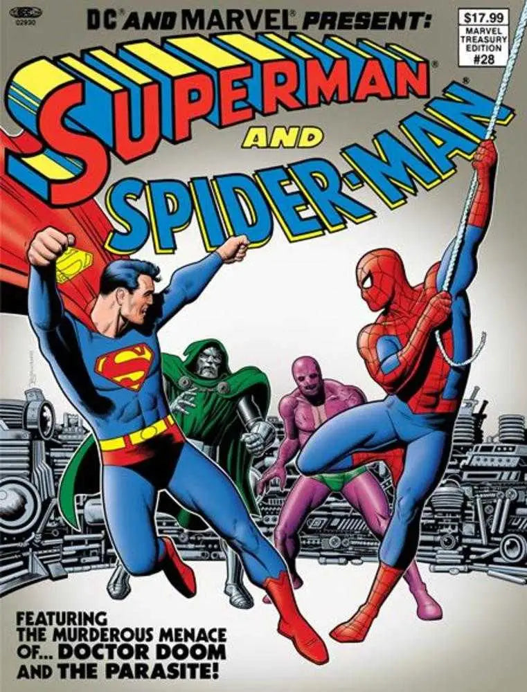 DC And Marvel Present Superman And Spider-Man (Marvel Treasury Edition #28) #1 Facsimile Edition Cover B Brian Bolland