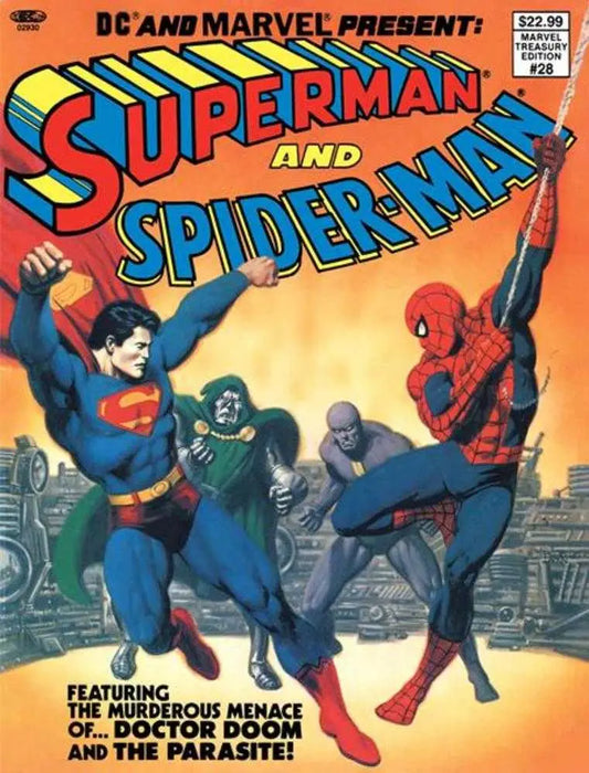 DC And Marvel Present Superman And Spider-Man (Marvel Treasury Edition #28) #1 Facsimile Edition Cover C John Romita Sr