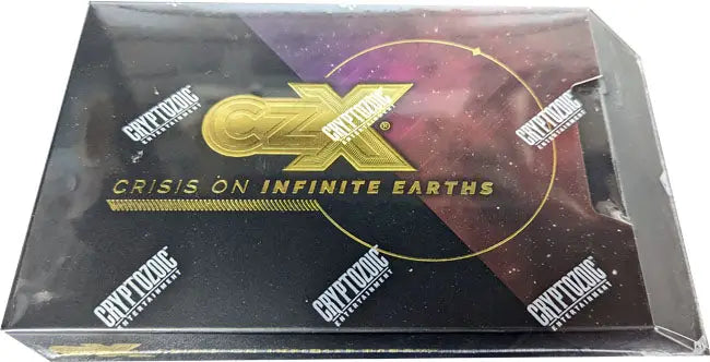 Sealed DC Comics Crisis on Infinite Earths CZX Super Premium Card Box with sketch cards