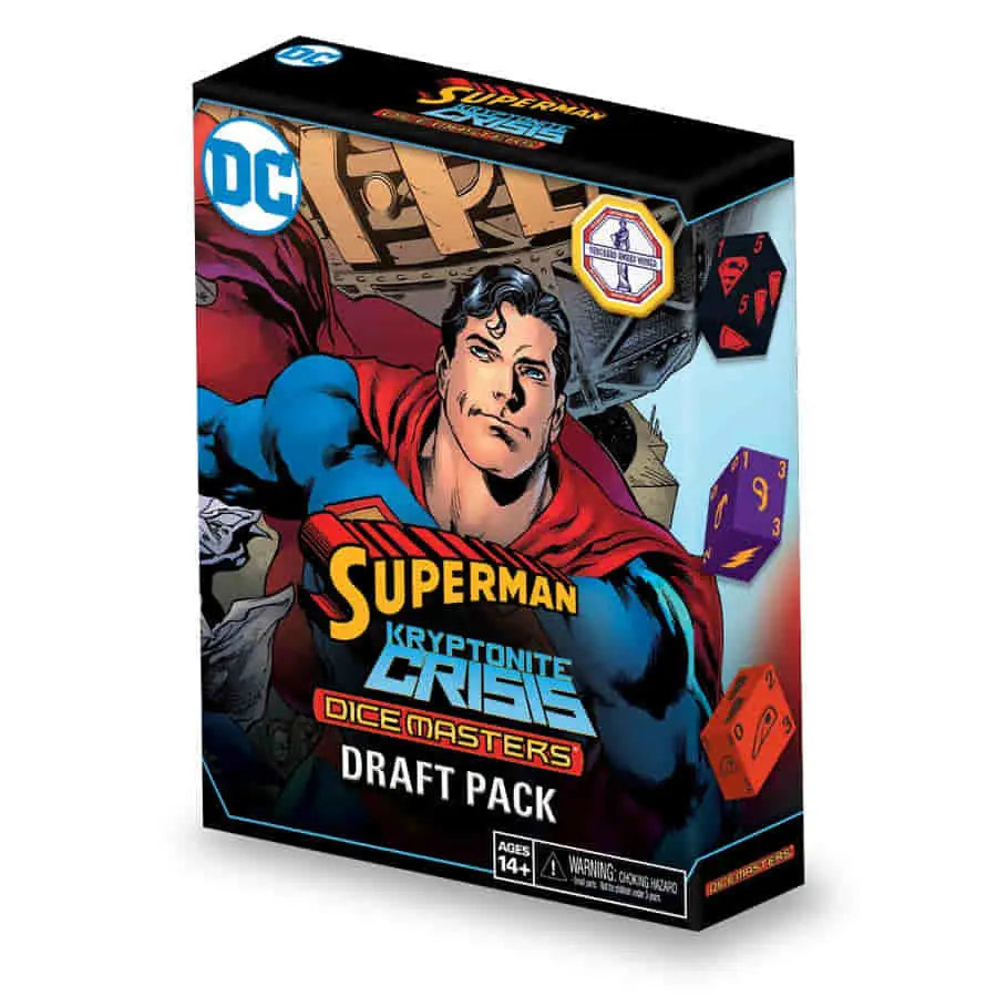 Box for Superman Kryptonite Crisis Dice Masters dice building game