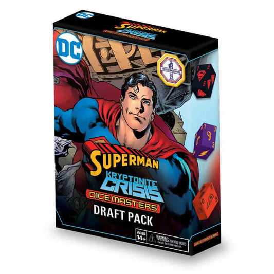 Box for Superman Kryptonite Crisis Dice Masters dice building game