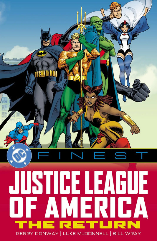 Comic book featuring Justice League of America from DC Finest: Justice League Of America: The Return