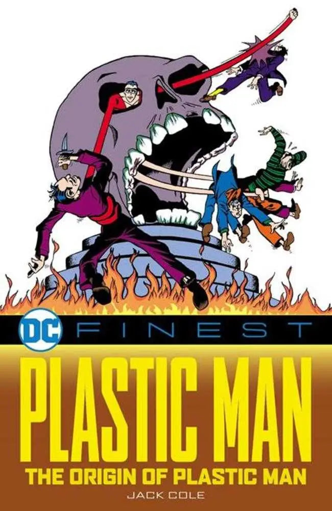 Plastic Man comic book cover from DC Finest Plastic Man The Origin Of Plastic Man TPB