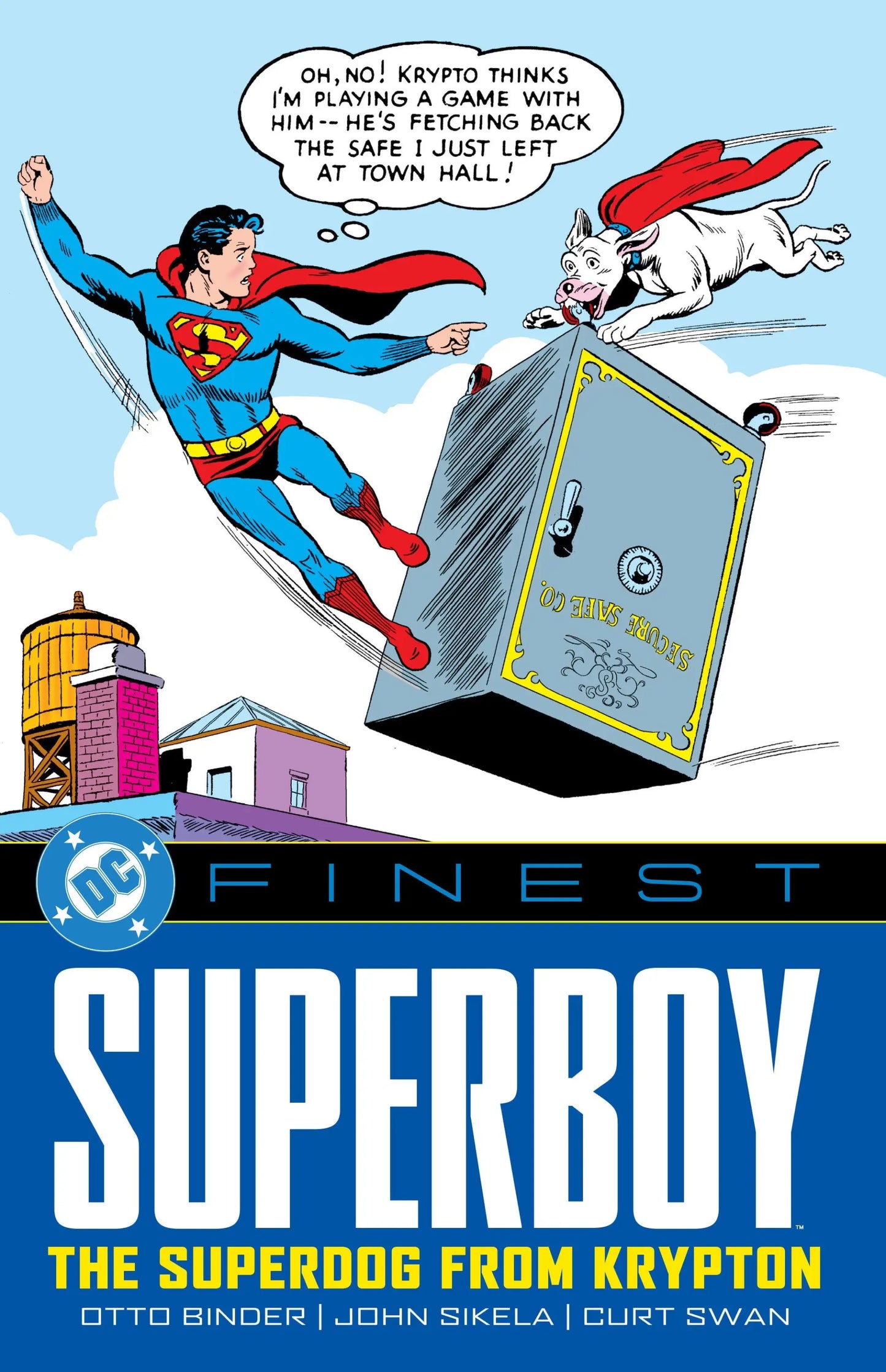 Comic book cover for DC Finest Superboy The Superdog From Krypton product