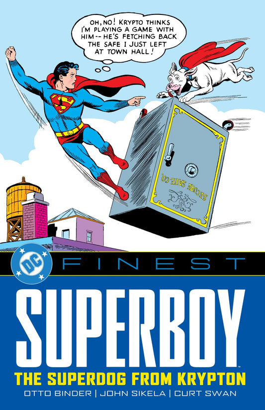 Comic book cover for DC Finest Superboy The Superdog From Krypton product