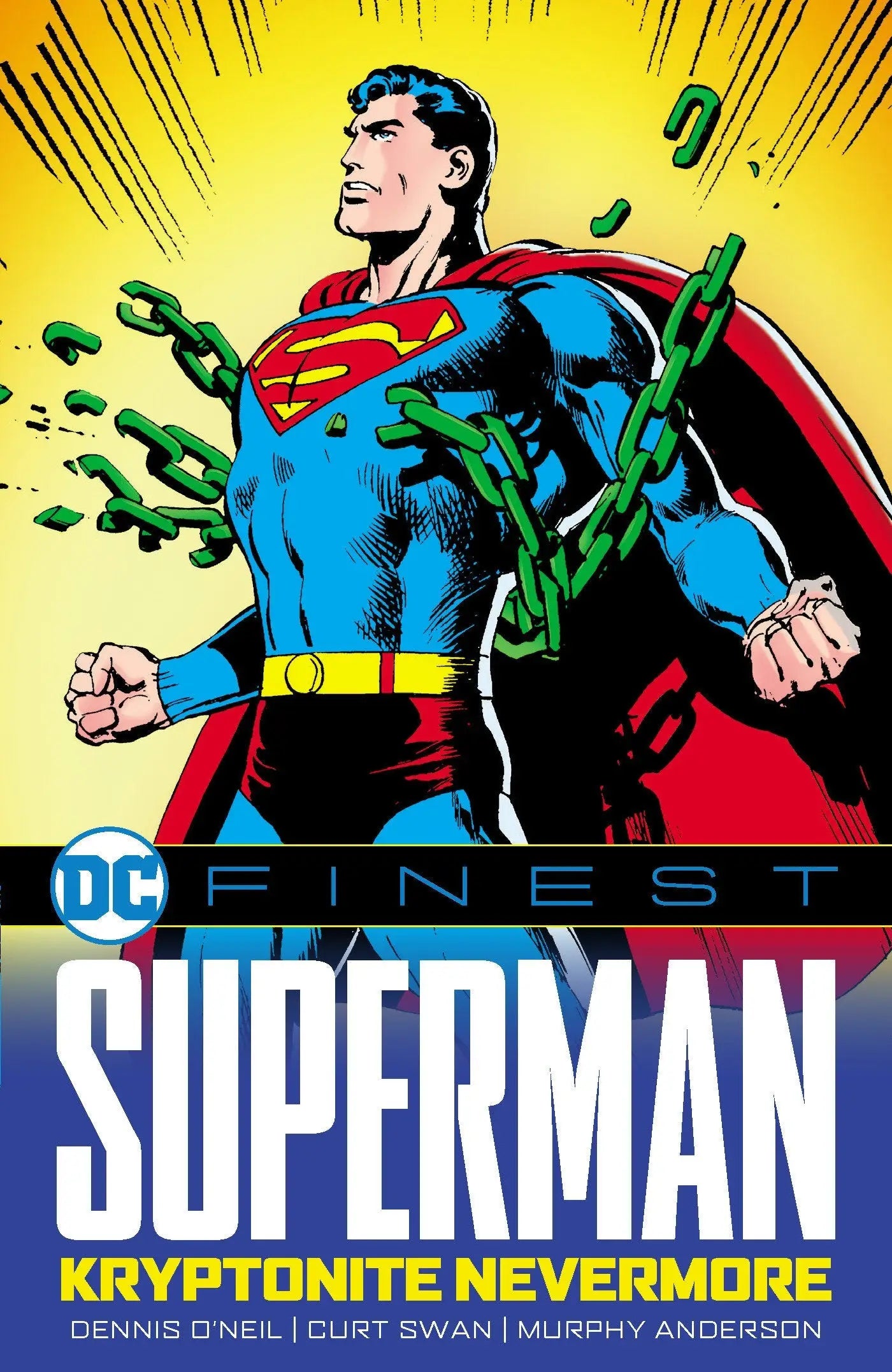 Superman comic book cover from DC Finest: Superman Kryptonite Nevermore series