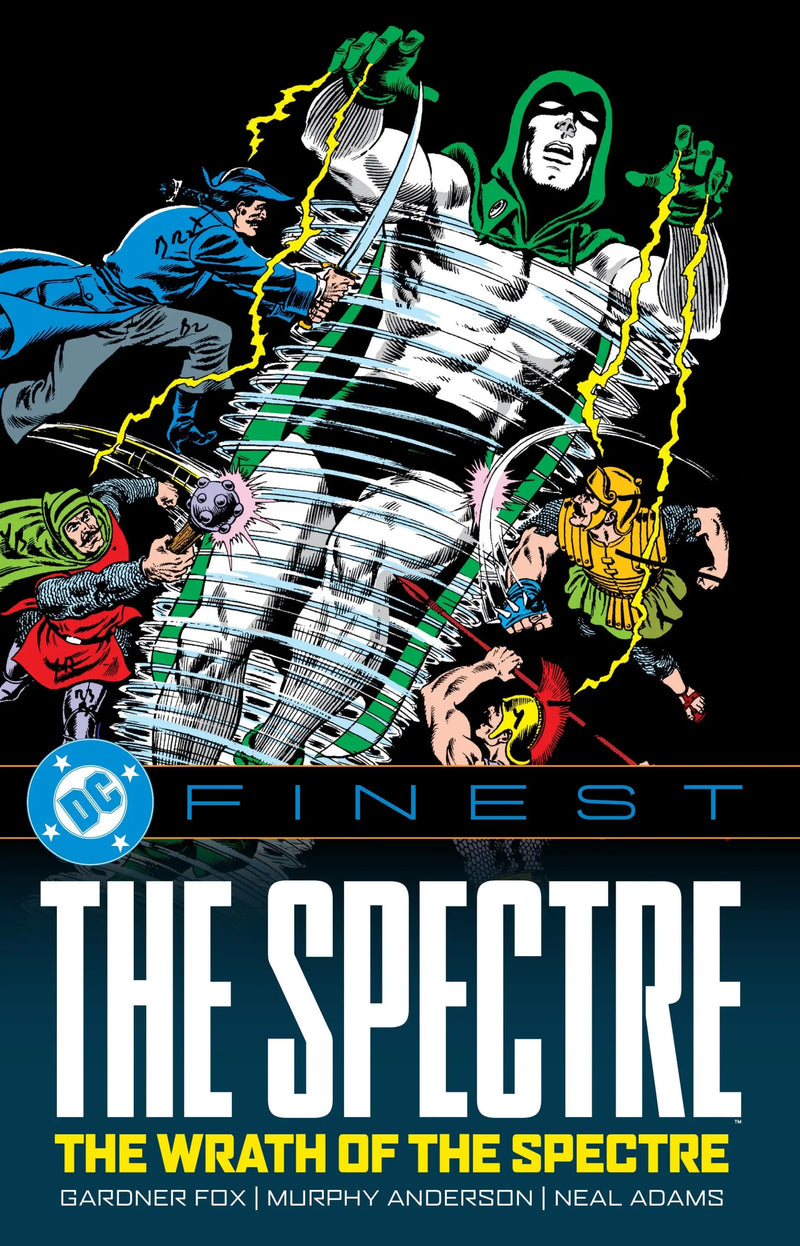 Comic book featuring The Spectre from DC’s finest collection showcasing the grim arbiter